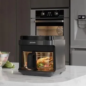 سرخ کن هواپز شیشه ای پرودو مدل Porodo Full Glass Air Fryer 5.5L